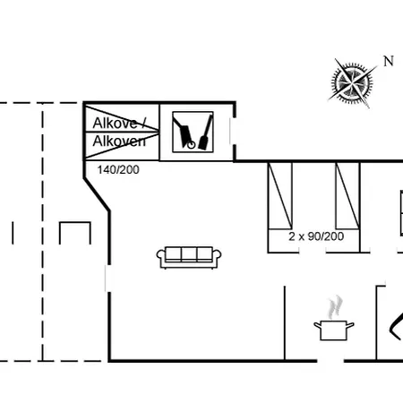 Hereth - 100m From The Sea By Interhome Tatil Evi *